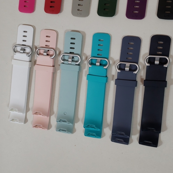 NEW 12 Wristbands for Fitbit Charge 3 12 pack, multi color generic brand - Picture 6 of 8